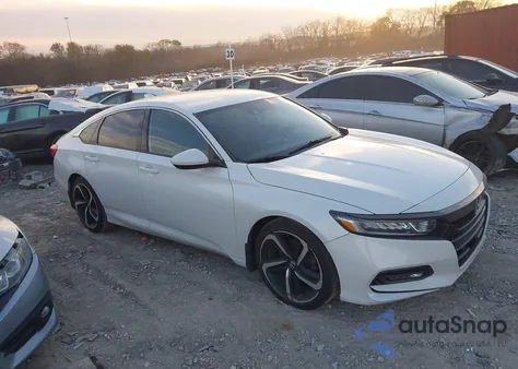 2018 Honda Accord Sport z USA, uszkodzony, nr VIN 1HGCV1F31JA012693